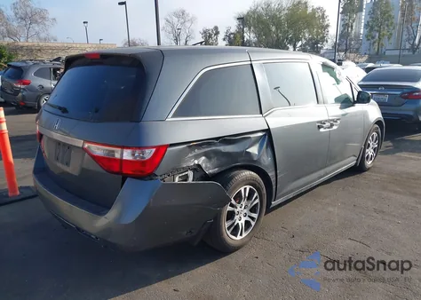 2012 Honda Odyssey Ex из США, поврежденный, VIN 5FNRL5H41CB095418